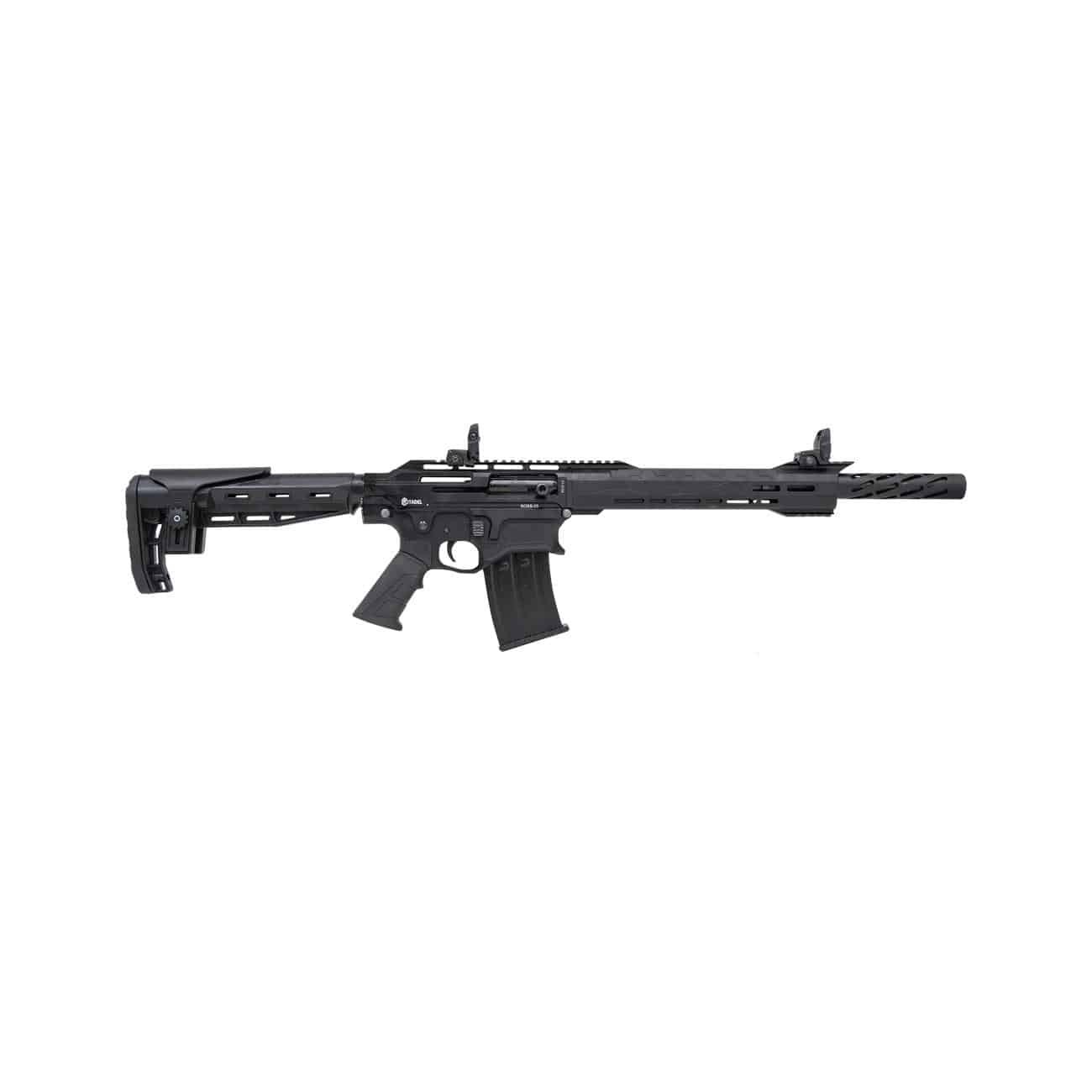 Citadel Boss-25 CA Compliant Shotgun 12ga 3" Chamber 5rd Magazine 18.75" Barrel Black