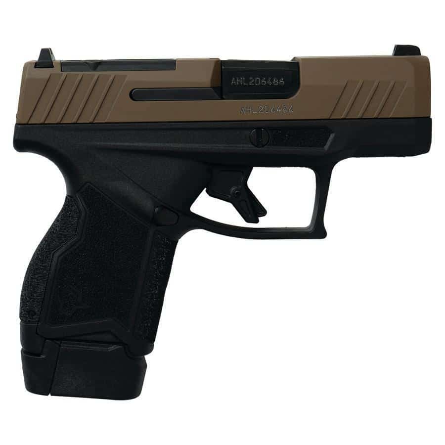 Taurus GX4 9mm 13rd (3) Magazines 3.06" Barrel Black / Coyote  w/ Holster Kit