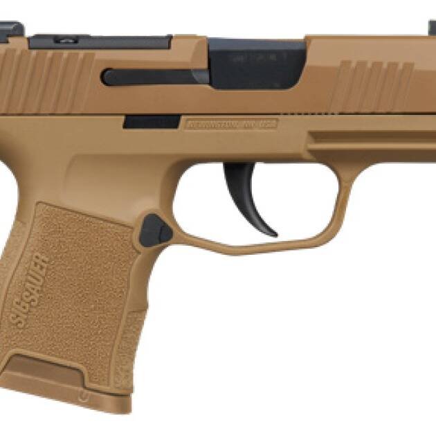 SIG P365 MIC COMP 9MM 3.1" - XRAY3 OPT RDY (2)10RD COYOTE