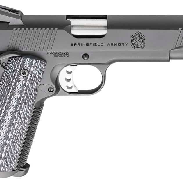SPRINGFIELD ARMORY 1911 45 TRP SERVICE BLK NS