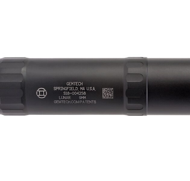 GEMTECH LUNAR-9 9MM BLACK 1/2X28 LID
