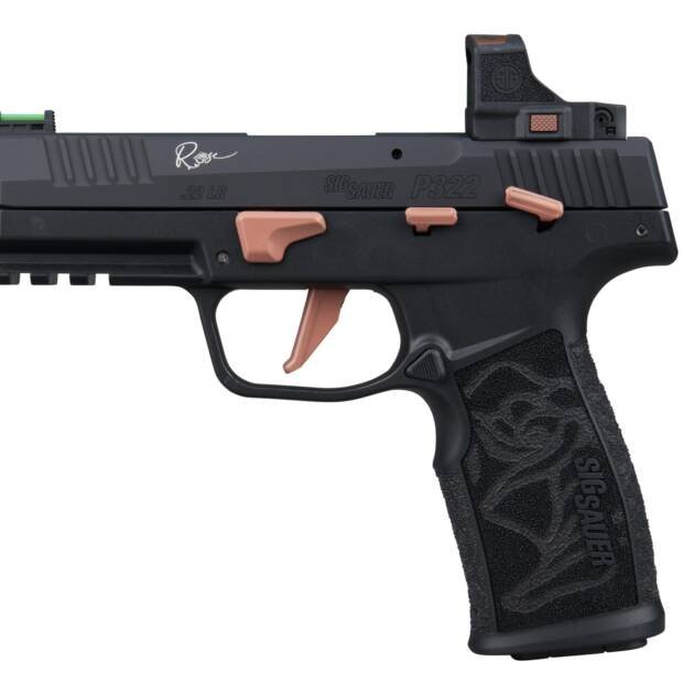 SIG SAUER P322 ROSE 22LR BLK 4" 20+1 ROM