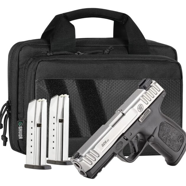 SMITH AND WESSON SD9 2.0 9MM 16+1 4" BUNDLE