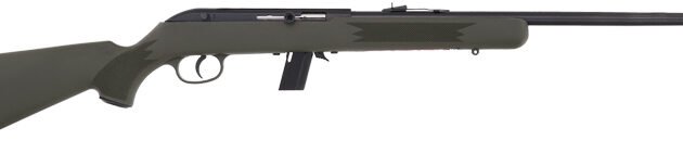 SAVAGE 64F 22LR 21" BBL - BLUED/GREEN SYNTHETIC