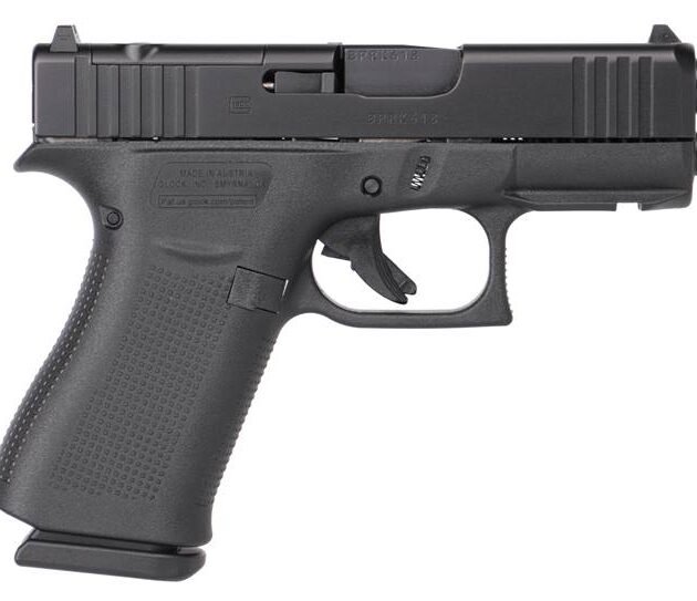 GLOCK G43X 9MM 3.39" MOS 15+1 RAIL