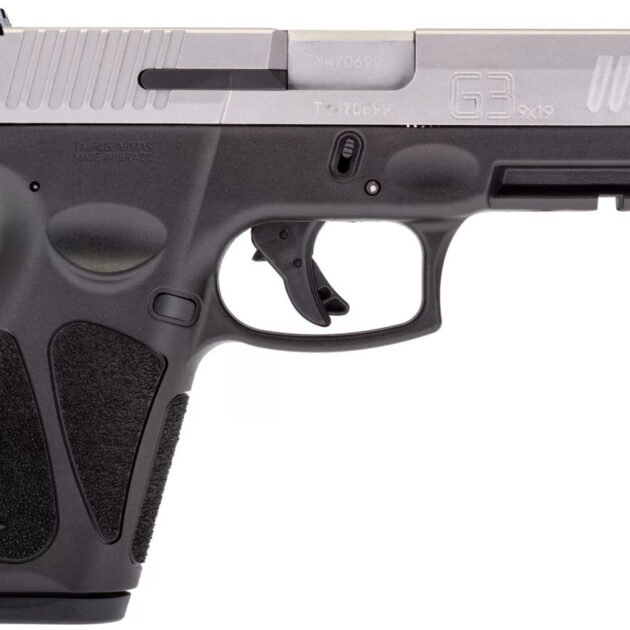 Taurus G3 1-G3B949 9mm 4" 15+1/17+1 Stainless Steel/Matte Black