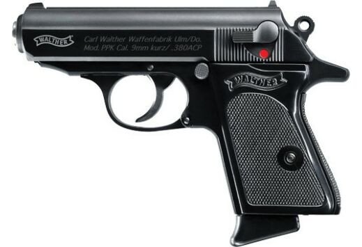 Walther 4796002 PPK .380ACP 3.3" 6+1 Black W/ Black Grips