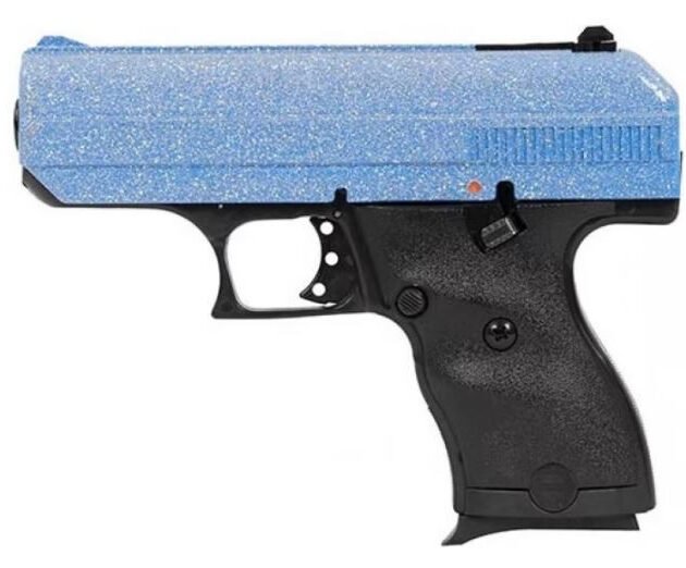 Hi-Point 916BLSP 9mm Compact Poly-Frame Pistol Black/Blue Sparkle Slide