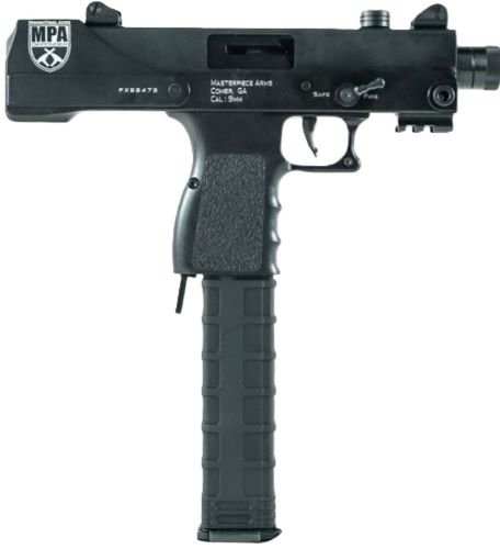 MPA DEFENDER 9MM TOP- - COCKING 4.5" TB BLACK 30RD