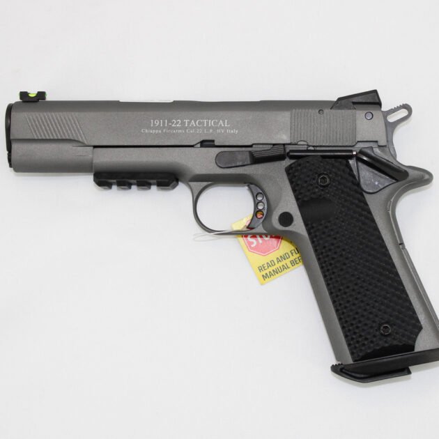 Chiappa Firearms 401.143 1911-22 Tactical Semi-Auto Pistol .22LR 5" 10+1 Tactical Grey