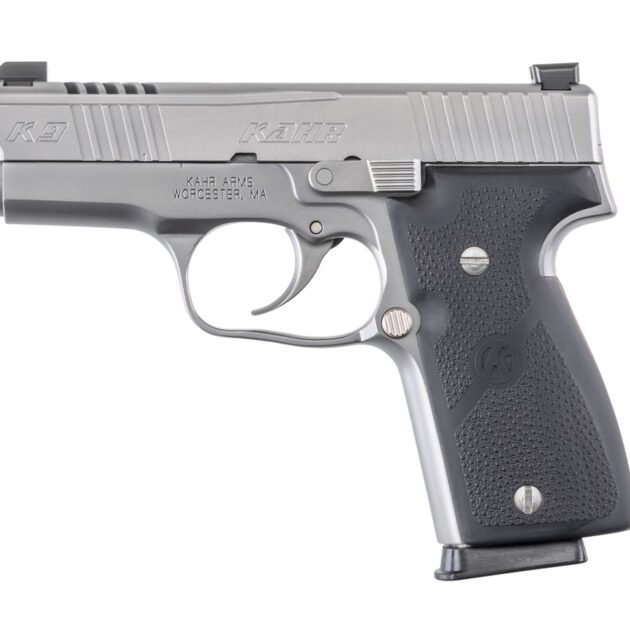 Kahr Arms K9093N22 K9 Limited Edition 9mm 3.5" 7+1/8+1 Stainless Steel W/ Slide Cuts
